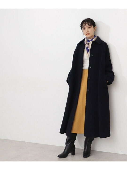 楽天市場】ボリュームAラインコート NATURAL BEAUTY BASIC ナチュラル  