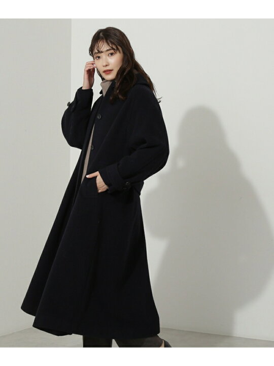楽天市場】ボリュームAラインコート NATURAL BEAUTY BASIC ナチュラル 