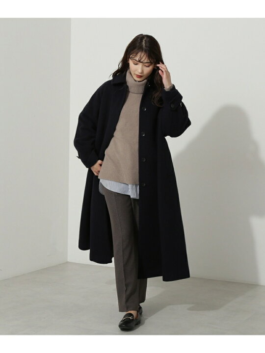 楽天市場】ボリュームAラインコート NATURAL BEAUTY BASIC ナチュラル 