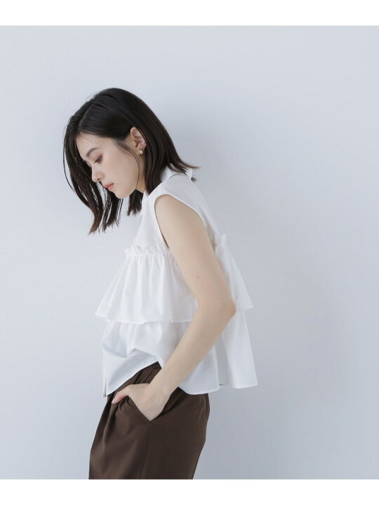 楽天市場】【SALE／30%OFF】ティアードフリルシャツ NATURAL BEAUTY 