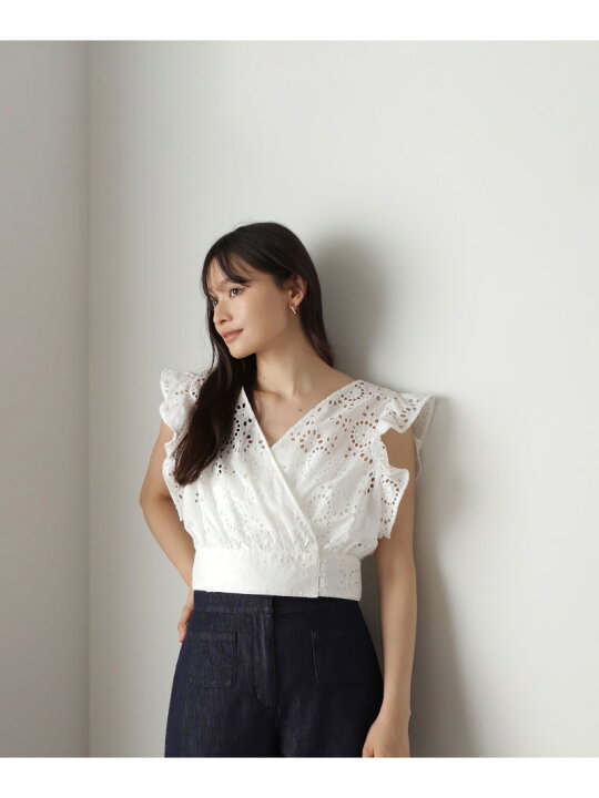 楽天市場】エンブロイダリーリボンブラウス NATURAL BEAUTY BASIC 