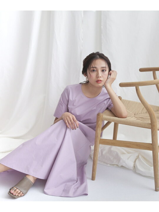 楽天市場 Sale 50 Off タイプライターロングワンピース Natural Beauty Basic ナチュラルビューティベーシック ワンピース ワンピースその他 パープル グレー ベージュ Rba E 送料無料 Rakuten Fashion Natural Beauty Basic