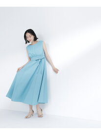 【SALE／30%OFF】ベルテッドステッチワンピース NATURAL BEAUTY BASIC ナチュラルビューティベーシック ワンピース・ドレス ワンピース ネイビー ホワイト グリーン【RBA_E】【送料無料】[Rakuten Fashion]