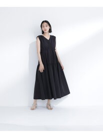 【SALE／30%OFF】サイドリボンタフタワンピース NATURAL BEAUTY BASIC ナチュラルビューティベーシック ワンピース・ドレス ワンピース ブラウン ブラック ホワイト【RBA_E】【送料無料】[Rakuten Fashion]