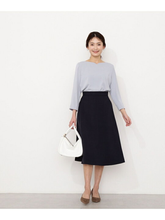 楽天市場】【SALE／10%OFF】[洗える]ウエストラインフレアスカート  