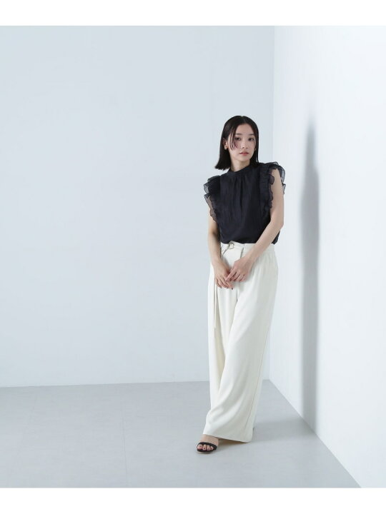 楽天市場】【SALE／10%OFF】2wayワッシャーシアーリボンブラウス 
