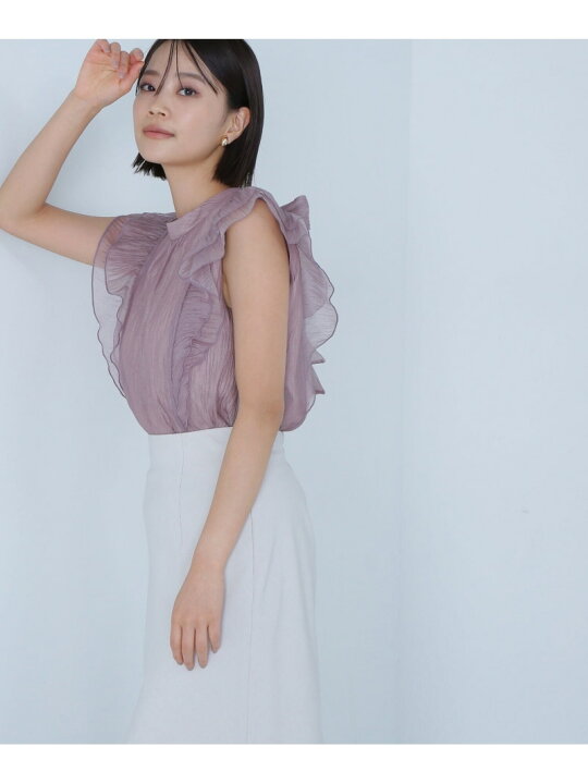 楽天市場】【SALE／10%OFF】2wayワッシャーシアーリボンブラウス 