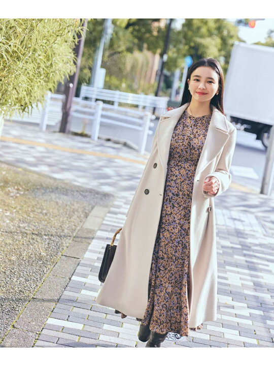 楽天市場】ビッグカラーダブルチェスターコート NATURAL BEAUTY BASIC 