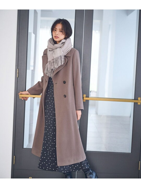 楽天市場】ビッグカラーダブルチェスターコート NATURAL BEAUTY BASIC  