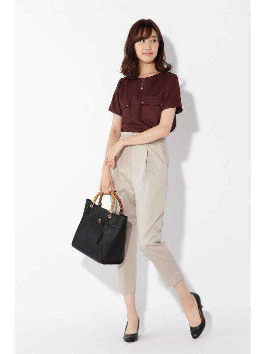 楽天市場】【SALE／60%OFF】[洗える]リネンライクポケットブラウス 