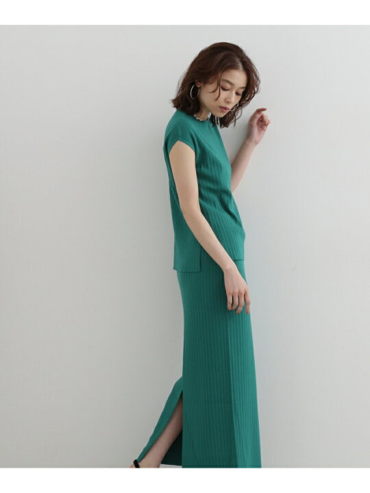 楽天市場】【SALE／50%OFF】プリーツニットトップス&スカート NATURAL 