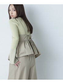 【SALE／60%OFF】クロップドキャミ NATURAL BEAUTY BASIC ナチュラルビューティベーシック トップス シャツ・ブラウス グレー ベージュ レッド【RBA_E】[Rakuten Fashion]