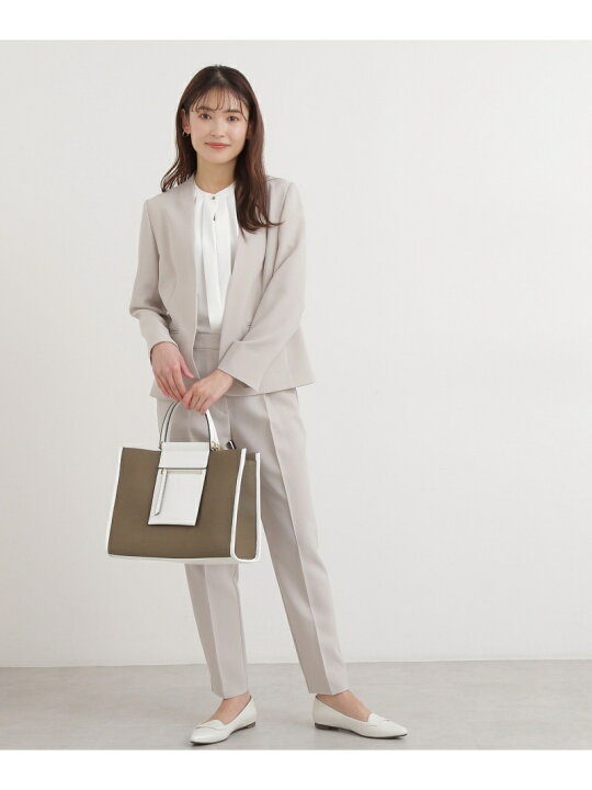 楽天市場】【SALE／30%OFF】[洗える]トリクシオン綾二重SETUP パンツ 