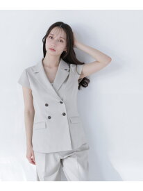 【SALE／30%OFF】スタイルアップ SETUP ペプラムジャケット NATURAL BEAUTY BASIC ナチュラルビューティベーシック ジャケット・アウター テーラードジャケット・ブレザー ブラウン ベージュ【RBA_E】【送料無料】[Rakuten Fashion]