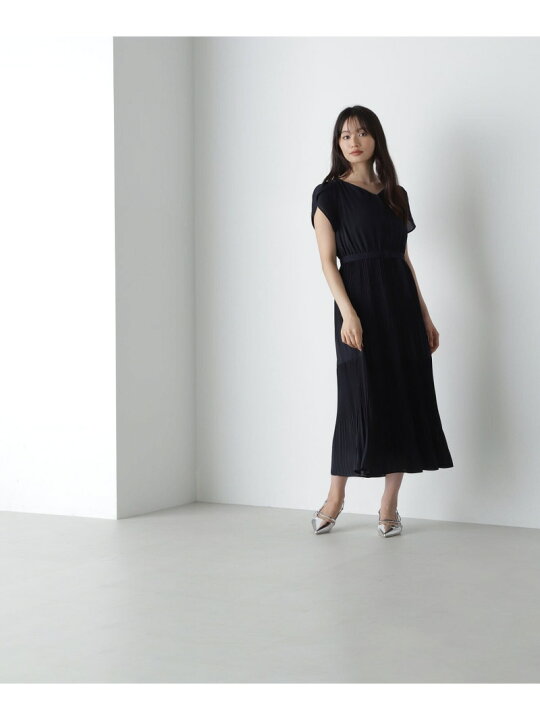 楽天市場】【SALE／50%OFF】チューリップスリーブプリーツワンピース 