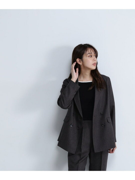 楽天市場】【SALE／30%OFF】シャークスキン SETUP ダブルブレスト 