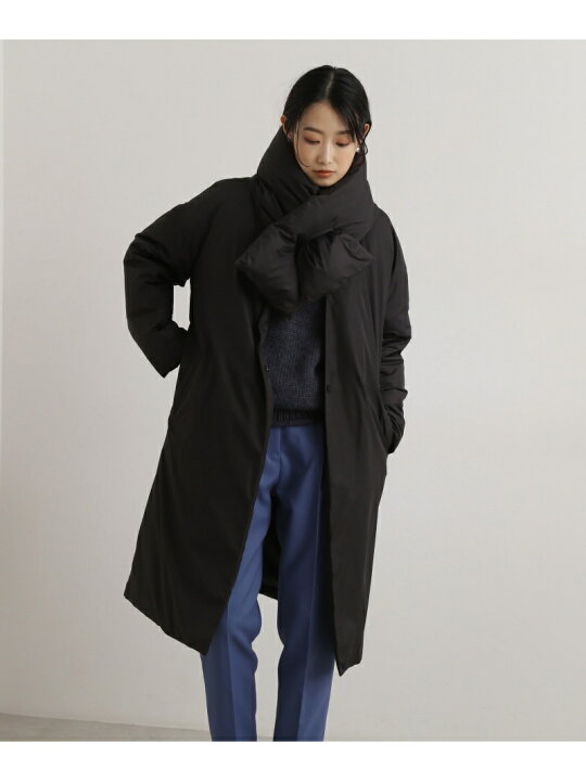 楽天市場】【SALE／30%OFF】ノーカラーロングダウンコート NATURAL 