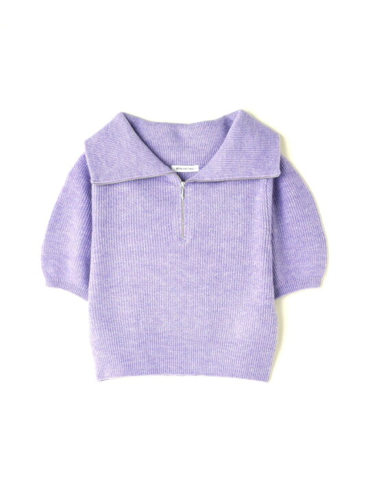 楽天市場】【SALE／50%OFF】ハーフジップフォルムニット 24AW NATURAL 