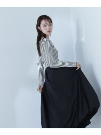 【SALE／50%OFF】バルーンドッキングニットワンピース NATURAL BEAUTY BASIC ナチュラルビューティベーシック スカート その他のスカート ベージュ【RBA_E】【送料無料】[Rakuten Fashion]