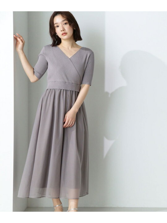 楽天市場】オーガンドッキングニットワンピース NATURAL BEAUTY BASIC 