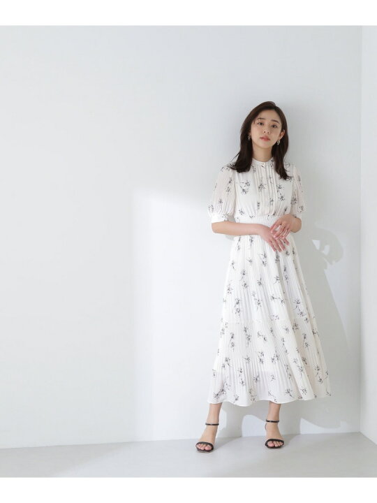 楽天市場】アンバーガーデンプリントワンピース NATURAL BEAUTY BASIC 