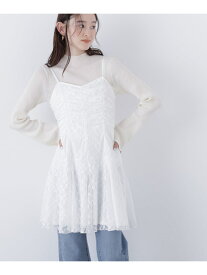 【SALE／10%OFF】＜N.＞レースギャザーキャミチュニック NATURAL BEAUTY BASIC ナチュラルビューティベーシック トップス シャツ・ブラウス ブラック ホワイト【RBA_E】【送料無料】[Rakuten Fashion]
