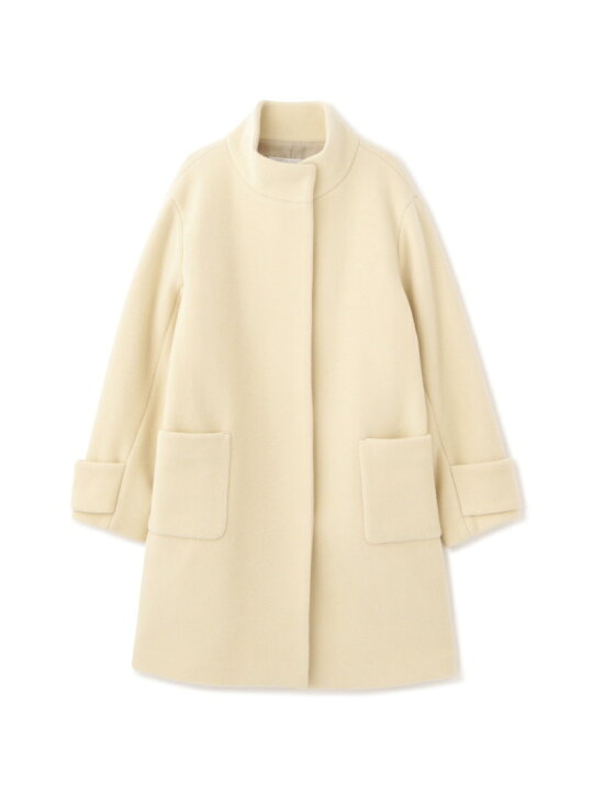楽天市場】【SALE／50%OFF】MANTECOスタンドカラーコート NATURAL  