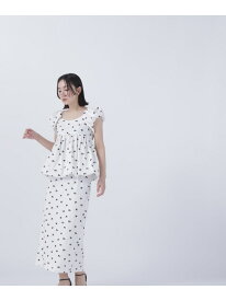 【SALE／30%OFF】エンブロイダリーシリーズ ナロースカート NATURAL BEAUTY BASIC ナチュラルビューティベーシック スカート その他のスカート ブルー【RBA_E】【送料無料】[Rakuten Fashion]