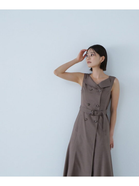 楽天市場】【SALE／30%OFF】トレンチワンピース NATURAL BEAUTY BASIC 