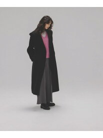 【SALE／40%OFF】フーデッドロングコート NATURAL BEAUTY BASIC ナチュラルビューティベーシック ジャケット・アウター その他のジャケット・アウター ネイビー グレー【RBA_E】【送料無料】[Rakuten Fashion]