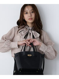 【SALE／30%OFF】トライカラーコンビバケットバッグ NATURAL BEAUTY BASIC ナチュラルビューティベーシック バッグ ショルダーバッグ ブラック【RBA_E】【送料無料】[Rakuten Fashion]