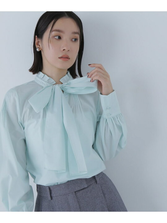 楽天市場】【SALE／10%OFF】2wayスキッパーボウブラウス NATURAL 