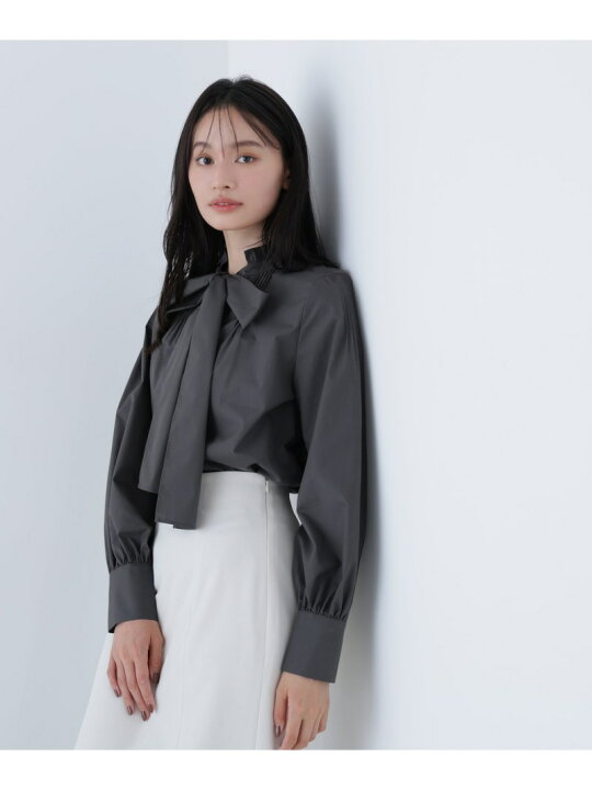 楽天市場】【SALE／10%OFF】2wayスキッパーボウブラウス NATURAL 