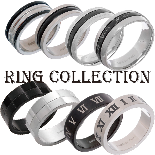 サージカルステンレス RING collection ステンレスリング 指輪 mens メンズ SALE 72%OFF リング 男性用 ステンレス指輪 アクセサリー 17号～21号 市販 シルバー