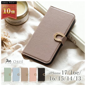 期間限定ポイント10倍！【2月28日(日)23時59分まで】iPhone17 iphone16 ケース iphone16e ケース 手帳型 iphone15 ケース iphone14 iphone13 スマホケース 可愛い Orfe