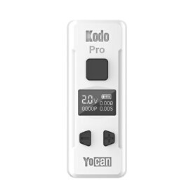 ヴェポライザー Yocan Kodo Pro cartridge Battery BOX MOD 400mAh 【アトマイザー付き リキッド用】 ヨーキャン コドプロ 510 カートリッジバッテリー ボックス モッド 510規格 510スレッド VAPE CBD CBN CBDワックス CBDリキッド CBDカートリッジ スターターセット