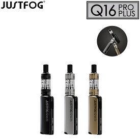 ヴェポライザー JUSTFOG ジャストフォグ Q16 Pro Plus Vaporizer 1.6Ω コイル付き 1500mAh ペン型 リキッド用 スターターキット 電子VAPE VAPE ベイプ CBD CBN CBG E-LIQUID リキッド用 リキッド用ヴェポライザー CBDヴェポライザー 正規品 日本語説明書付き