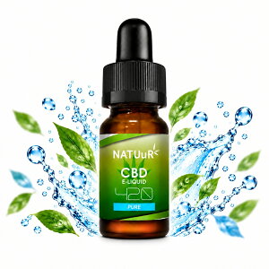 CBD���L�b�h NATUuR �i�`���[�� E-LIQUID 420 CBD4.2% 420mg 10ml CBD�I�C�� VAPE vape �x�C�v �d�q�^�o�R �I�����_�Y �J���i�r�W�I�[�� �J���i�r�m�C�h