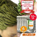 ナチュラル ヘナ Naturalic ナチュラリック 100%天然ハーブ トリートメント ヘアカラー オレンジ 髪質改善 無添加 化粧品 まとめ買い お得 送料無料 【ナチュラル 6袋セット】