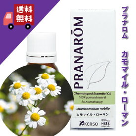 【限定販売】プラナロム カモマイルローマン 5ml p-30 正規品カモミールローマン ローマンカモマイル ローマンカミツレ（オーガニック 精油 アロマオイル ケモタイプ エッセンシャルオイル）【PRANAROM プラナロム 健草医学舎 ケンソー】