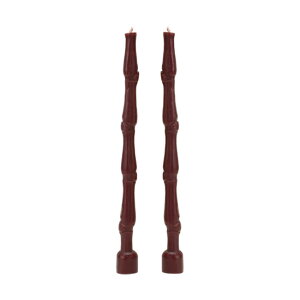 Natural Light Candle (i`CgLh)Pair of 12"Bamboo TapersCHOCOLATEA}Lh X VR AWA o IG^ | ou[ 2{Zbg CeA y3,000~ȏ 