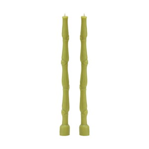 Natural Light Candle (i`CgLh)Pair of 12"Bamboo TapersSAWAH GREENA}Lh X VR o | ou[ 2{Zbg CeAy3,000~ȏ z