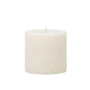 Natural Light Candle (i`CgLh)3"HONEY COMB PILLARA}Lh X VR r[YbNX CeA