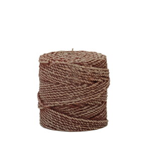 Natural Light Candle (i`CgLh)4.5"TWINE ROUND PILLAR_WOODA}Lh X VR r[bNX AWA o } CeAy3,000~ȏ z
