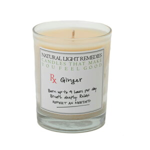 Natural Light Candle (i`CgLh)GINGER REMEDY CANDLEA}Lh X VR OX KX Jbv CeA