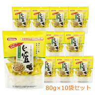 トーノー じゃり豆 80g 10袋セット 地域別送料 じゃり豆 豆菓子 焙煎種 スナック ひまわりの種 東海農産 …