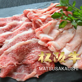和牛 肉 牛肉 黒毛和牛 ギフト メガ盛り すき焼き 松阪牛 A5A4＆群馬県産ブランド 嬉嬉豚すきしゃぶセット 1000g