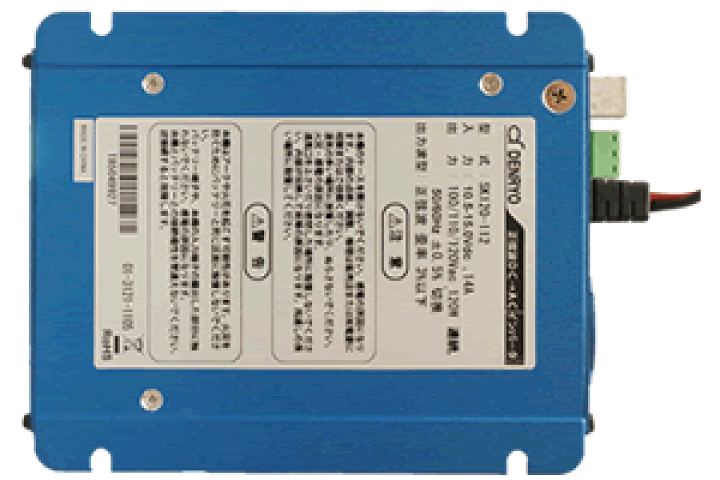 楽天市場】DC-＞ACインバータ 120W 正弦波 DENRYO SK120-112 (入力
