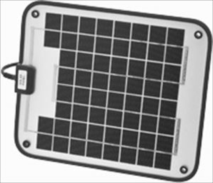 楽天市場】ソーラー発電セット 12V KIS製 6.8W (BT832-MRN)+SABA10 