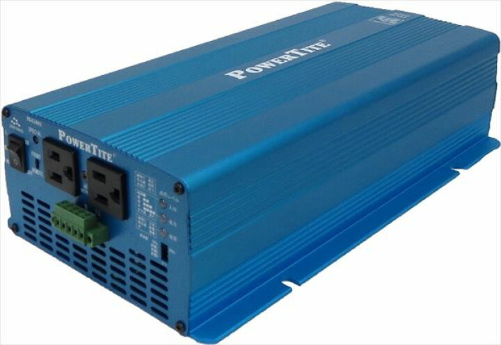 楽天市場】DC-＞ACインバータ 正弦波 Power Tite 未来舎 FI-S1003 